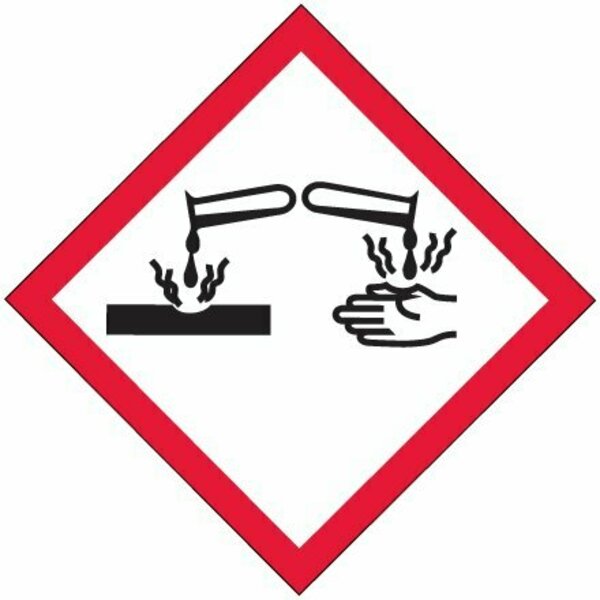 Bsc Preferred 2 x 2'' Pictogram - Corrosion Labels S-21343